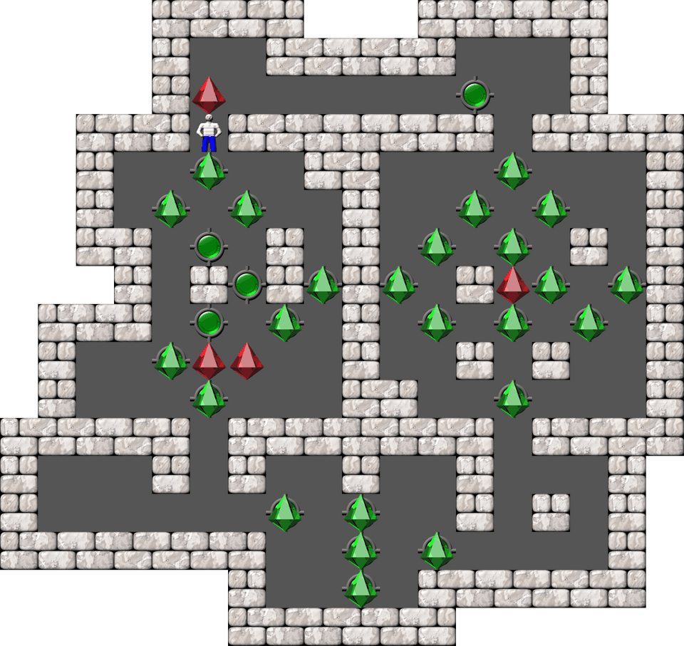 Сокобан Thinking Rabbit Arranged уровень 270